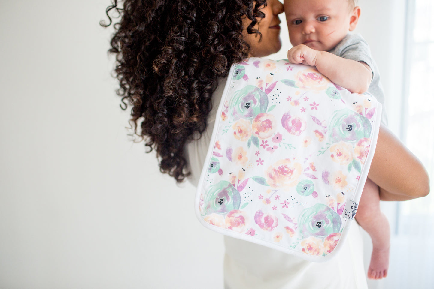 Copper Pearl Burp Cloths-Multiple Styles
