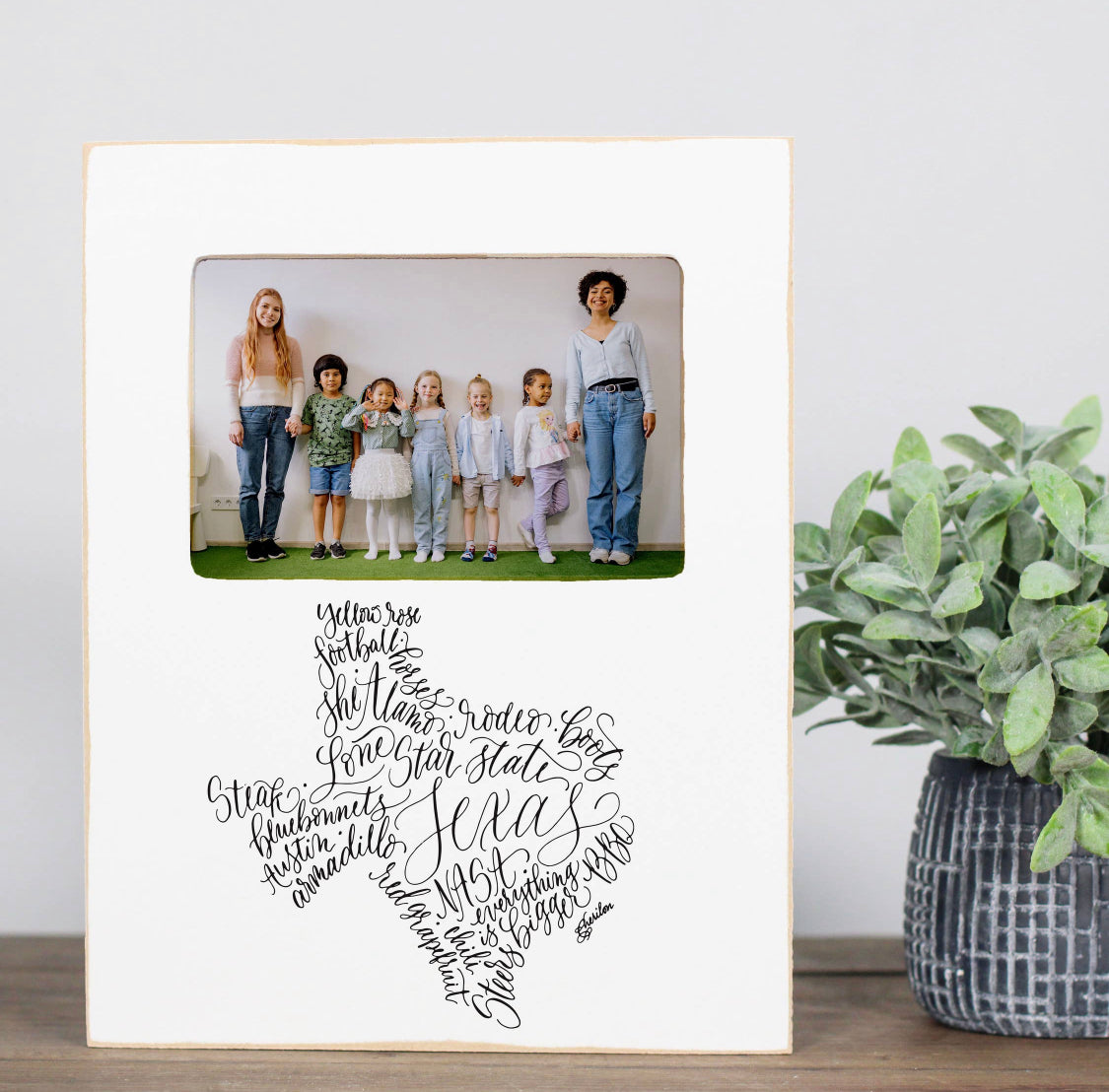 Texas Script Frame