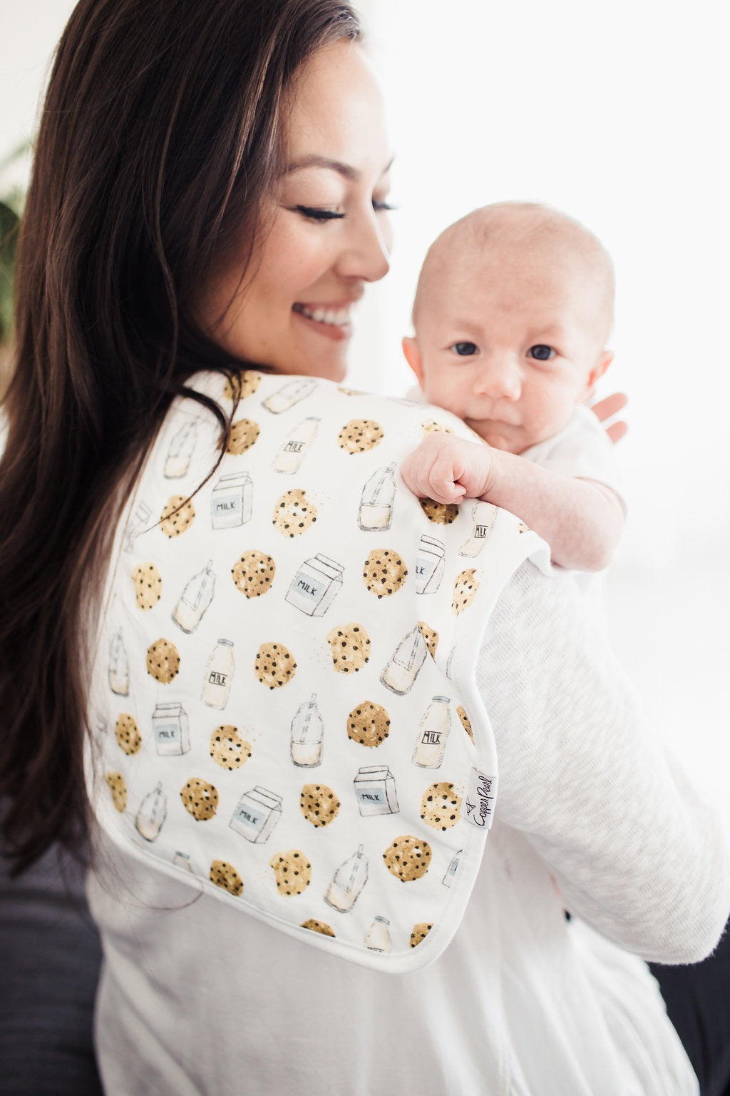 Copper Pearl Burp Cloths-Multiple Styles