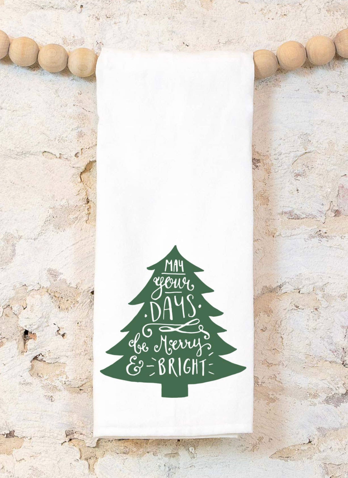 Merry & Bright Tea Towel
