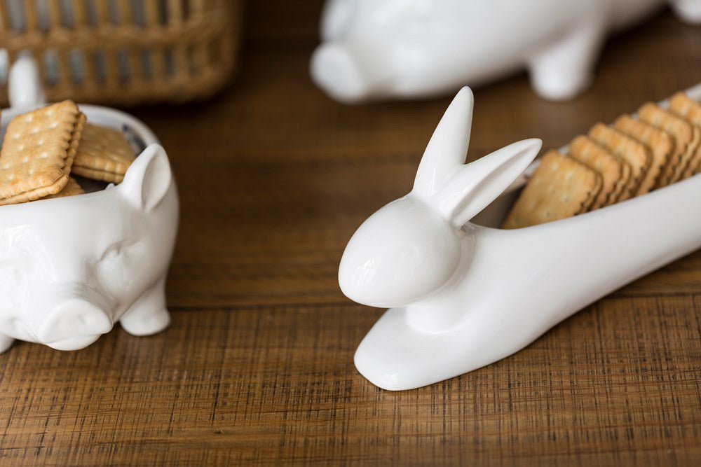 Bunny Cracker Dish